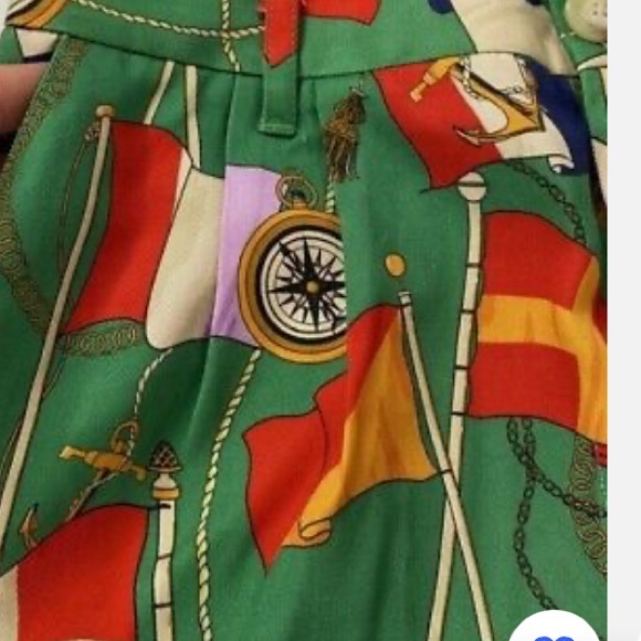 Anthropologie Maeve Printed Bermuda Shorts NWT - Picture 6 of 7